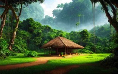 Ökologische Häuser im Dschungel bauen: Harmonie mit der Natur und umweltfreundliches Wohnen