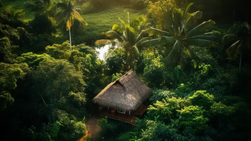 retreathaus im Dschungel