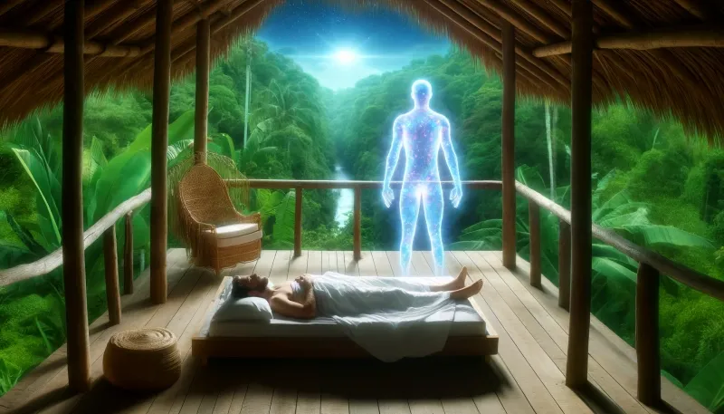 lucid dreaming and astral projection experience in the Amazon jungle